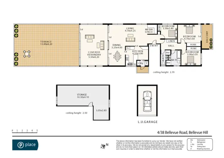 Floorplan of Homely unit listing, 4/38 Bellevue Road, Bellevue Hill NSW 2023