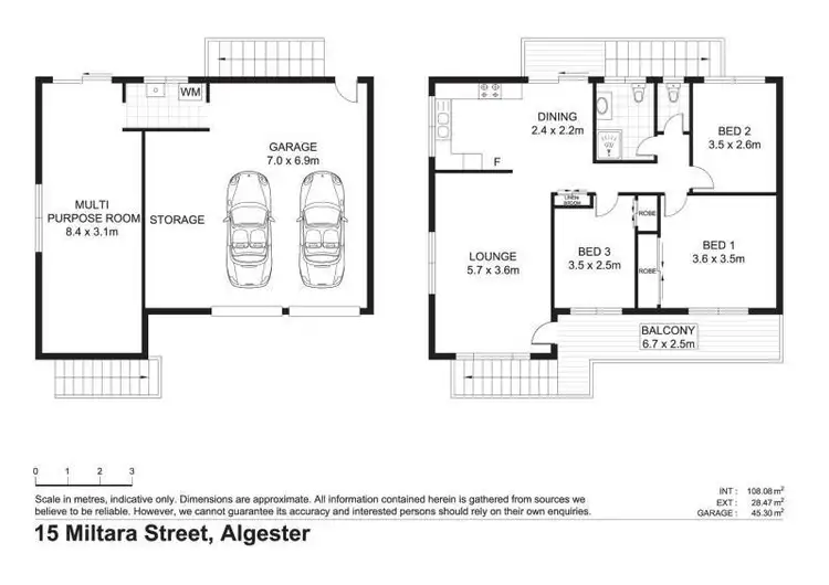 Floorplan of Homely house listing, 15 Miltara Street, Algester QLD 4115