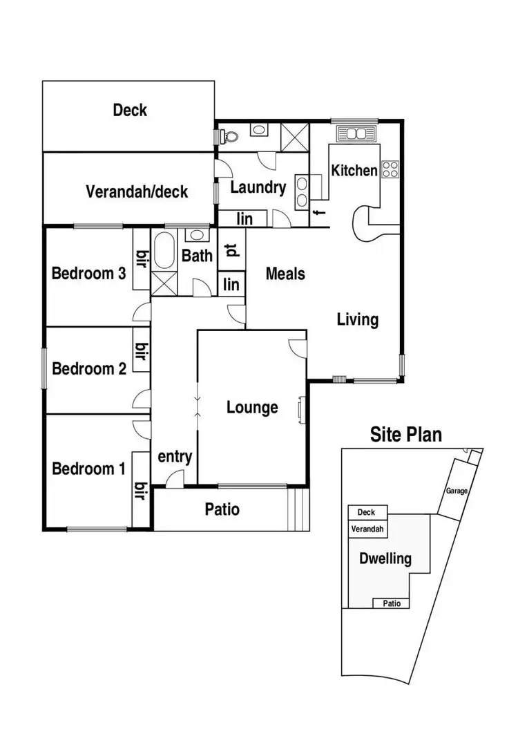 Floorplan of Homely house listing, 18 Elizabeth Court, Reservoir VIC 3073