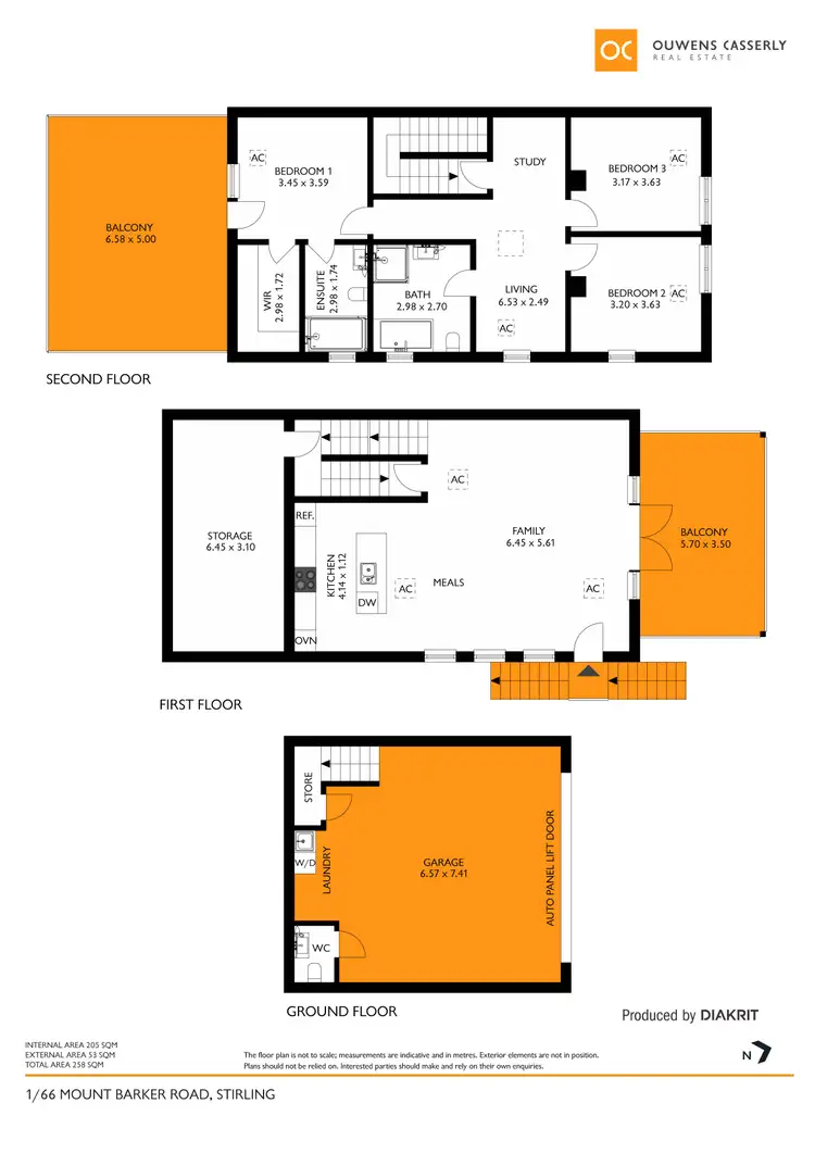 Floorplan of Homely house listing, 1/66 Mount Barker Road, Stirling SA 5152