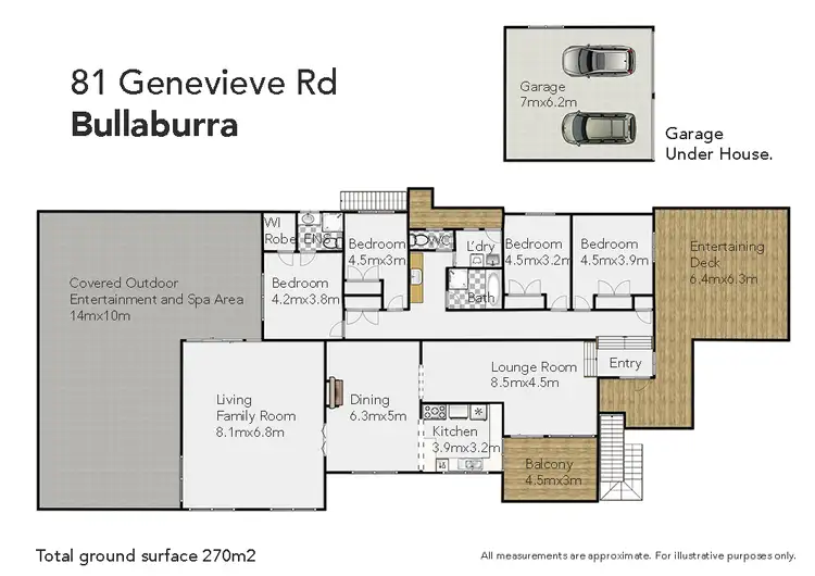 Floorplan of Homely house listing, 81 Genevieve Road, Bullaburra NSW 2784