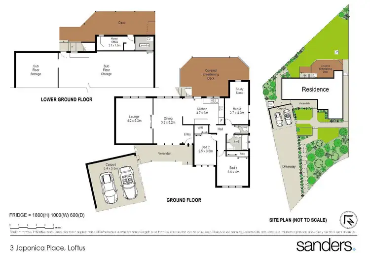 Floorplan of Homely house listing, 3 Japonica Place, Loftus NSW 2232