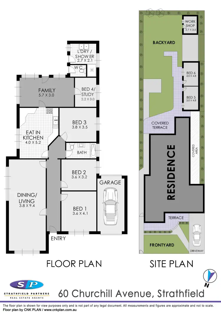 Floorplan of Homely house listing, 60 Churchill Avenue, Strathfield NSW 2135