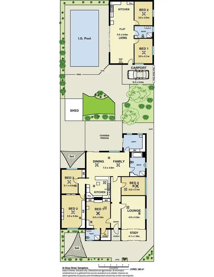 Floorplan of Homely house listing, 26 Alsop Street, Semaphore SA 5019