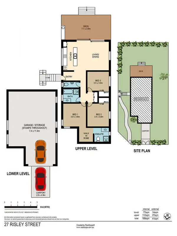 Floorplan of Homely house listing, 27 Risley Street, Carina QLD 4152