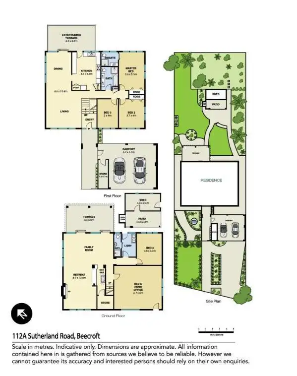 Floorplan of Homely house listing, 112A Sutherland Road, Beecroft NSW 2119