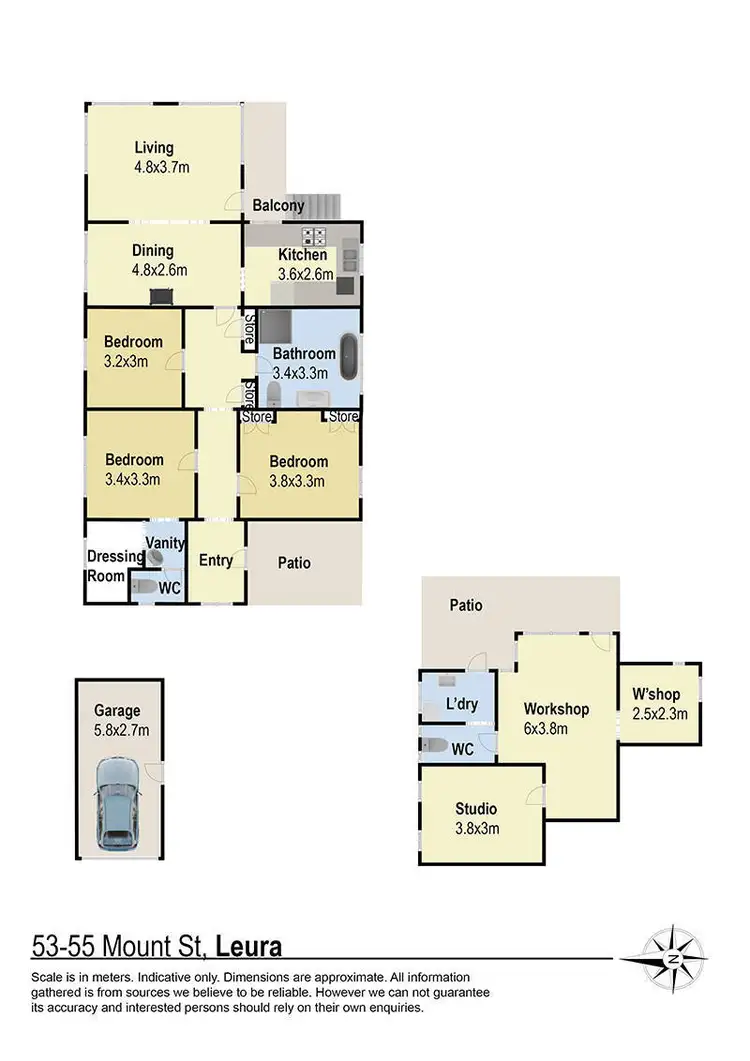 Floorplan of Homely house listing, 53 - 55 Mount Street, Leura NSW 2780