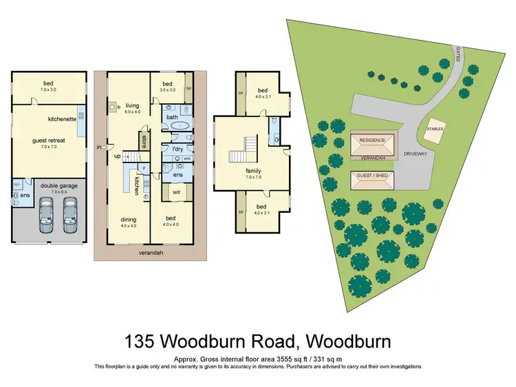 Floorplan of Homely house listing, 135 Woodburn Road, Milton NSW 2538