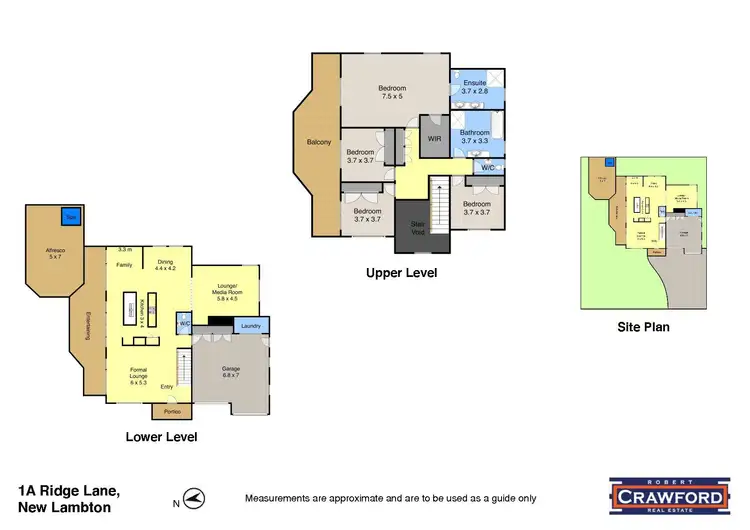 Floorplan of Homely house listing, 1a Ridge Lane, New Lambton NSW 2305