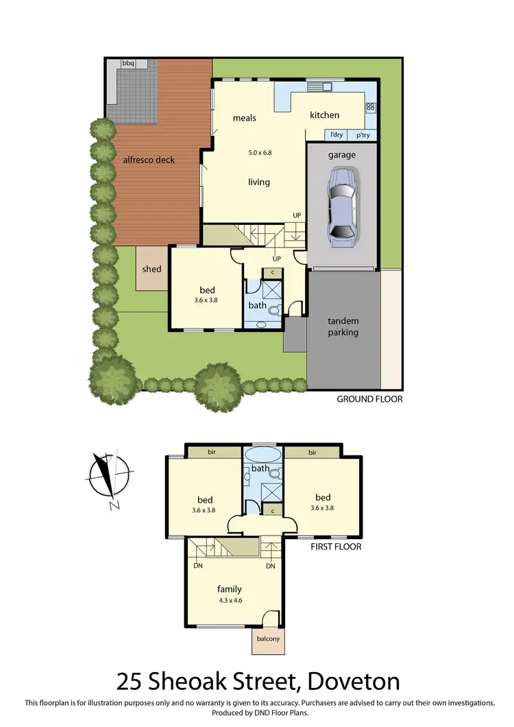 Floorplan of Homely house listing, 25 Sheoak Street, Doveton VIC 3177