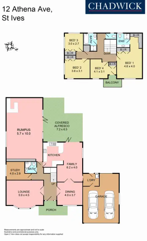 Floorplan of Homely house listing, 12 Athena Avenue, St Ives NSW 2075