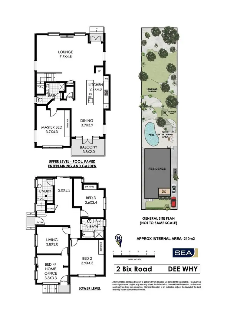 Floorplan of Homely house listing, 2 Bix Road, Dee Why NSW 2099