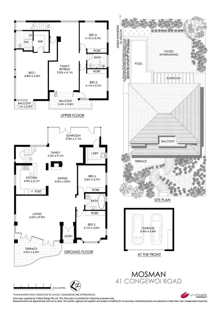 Floorplan of Homely house listing, 41 Congewoi Road, Mosman NSW 2088