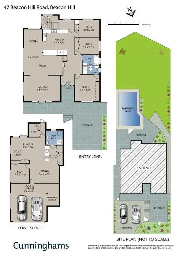 Floorplan of Homely house listing, 47 Beacon Hill Road, Beacon Hill NSW 2100