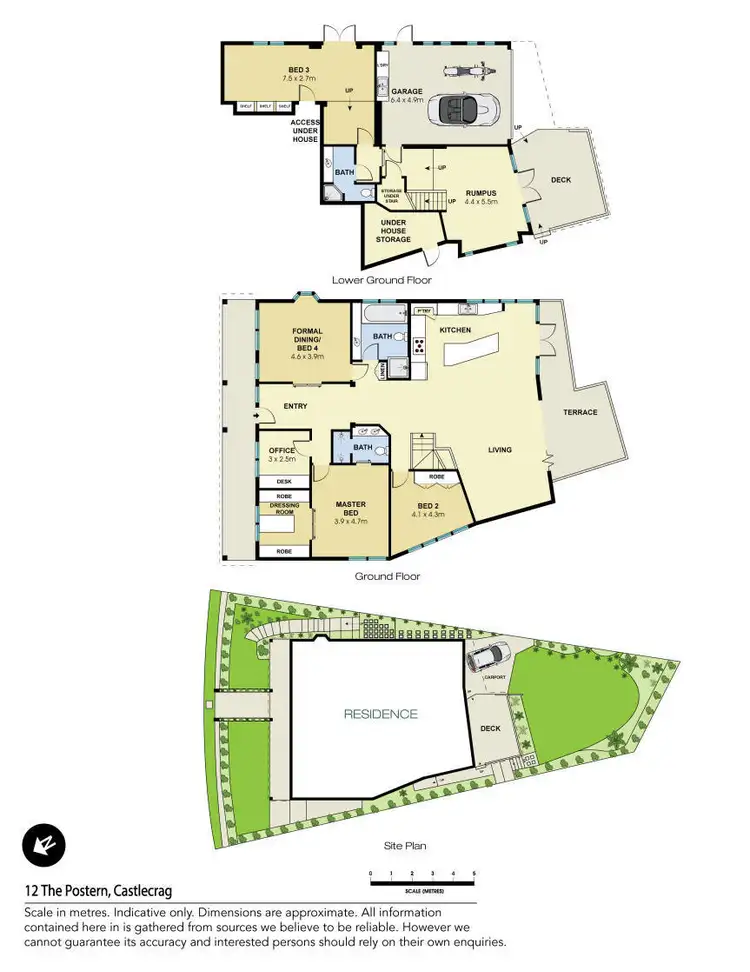 Floorplan of Homely house listing, 12 The Postern, Castlecrag NSW 2068