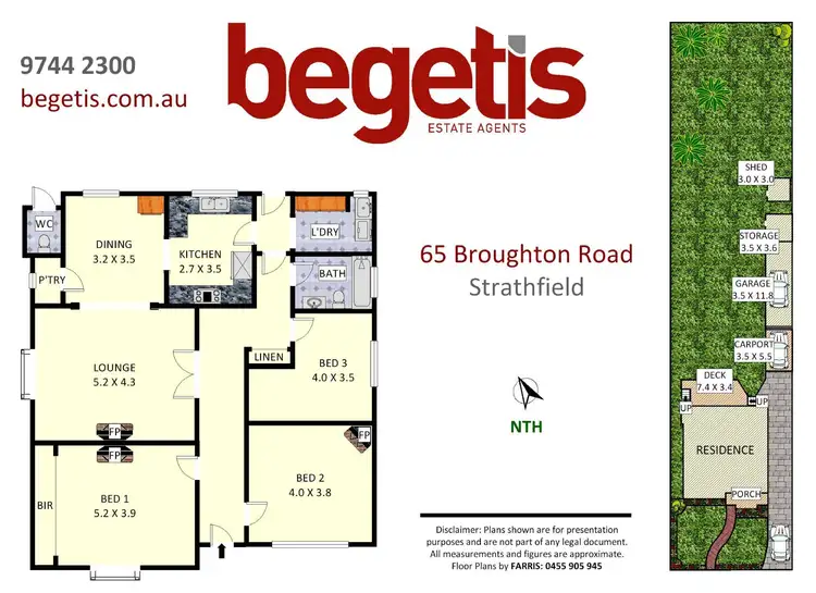Floorplan of Homely house listing, 65 Broughton Road, Strathfield NSW 2135