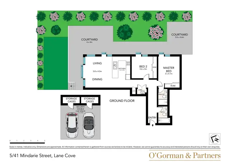 Floorplan of Homely apartment listing, 5/41-45 Mindarie Street, Lane Cove North NSW 2066