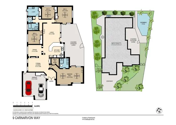 Floorplan of Homely house listing, 9 Carnarvon Way, Murarrie QLD 4172