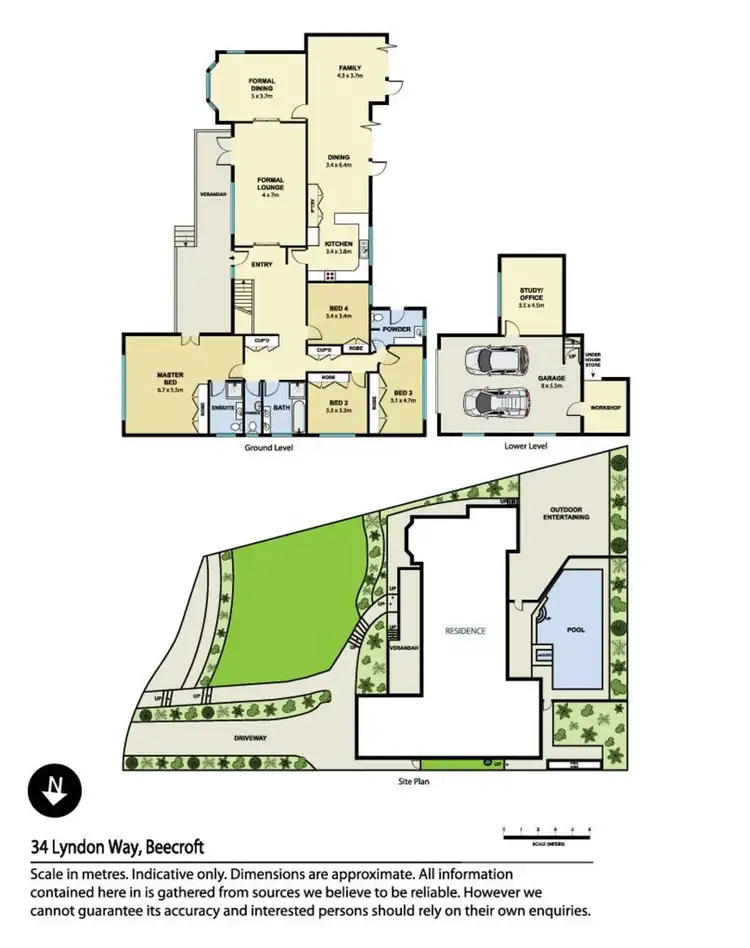 Floorplan of Homely house listing, 34 Lyndon Way, Beecroft NSW 2119