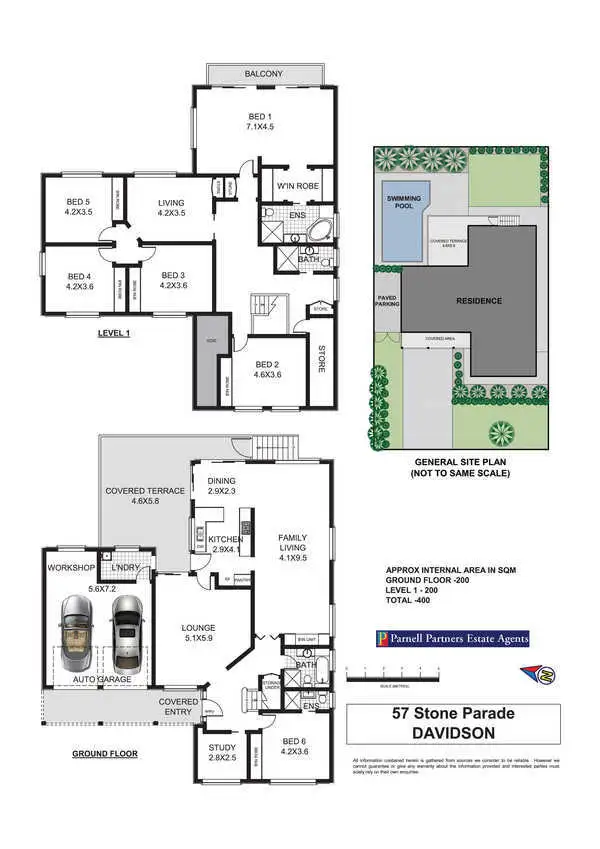 Floorplan of Homely house listing, 57 Stone Parade, Davidson NSW 2085