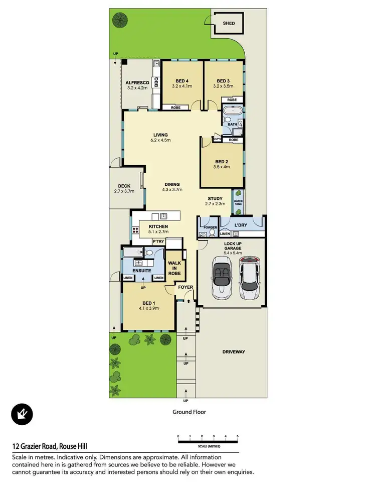 Floorplan of Homely house listing, 12 Grazier Road, Rouse Hill NSW 2155