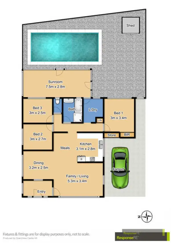 Floorplan of Homely house listing, 15 Stephenson Street, Winston Hills NSW 2153
