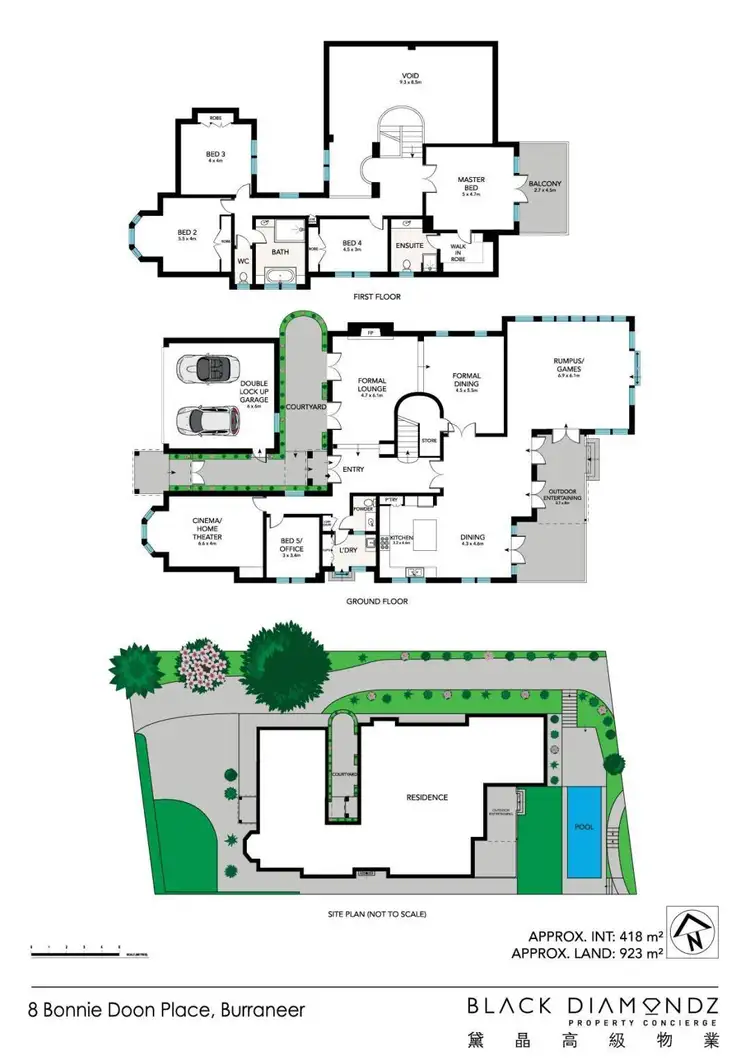 Floorplan of Homely house listing, 8 Bonnie Doon Place, Burraneer NSW 2230