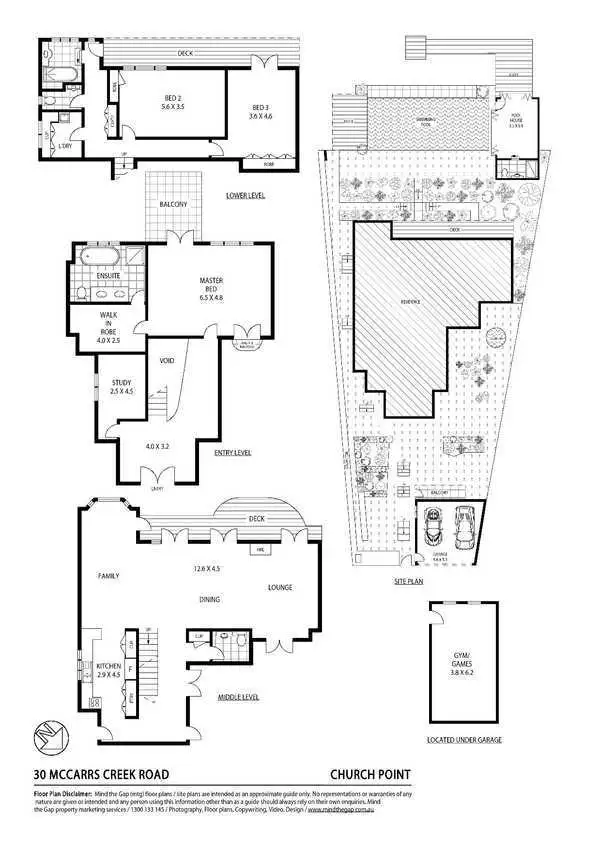 Floorplan of Homely house listing, 30 Mccarrs Creek Road, Church Point NSW 2105