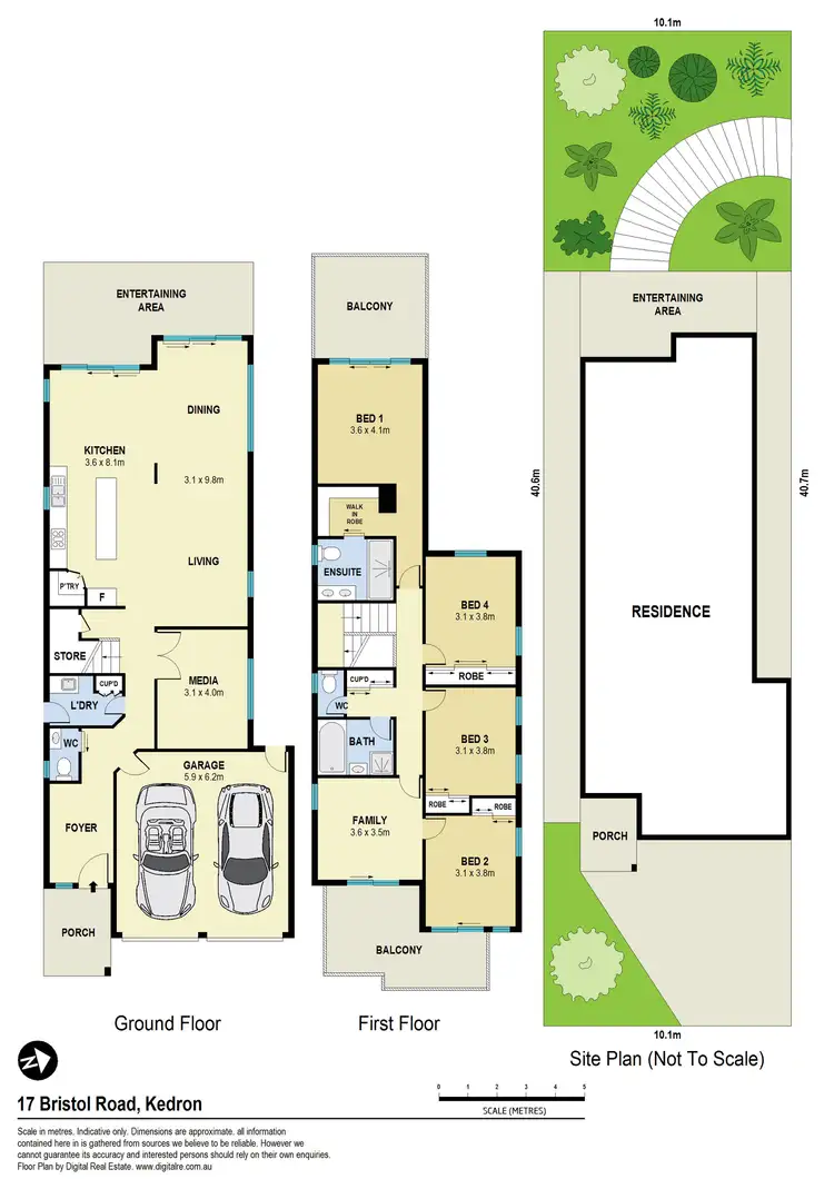 Floorplan of Homely house listing, 17 Bristol Road, Kedron QLD 4031