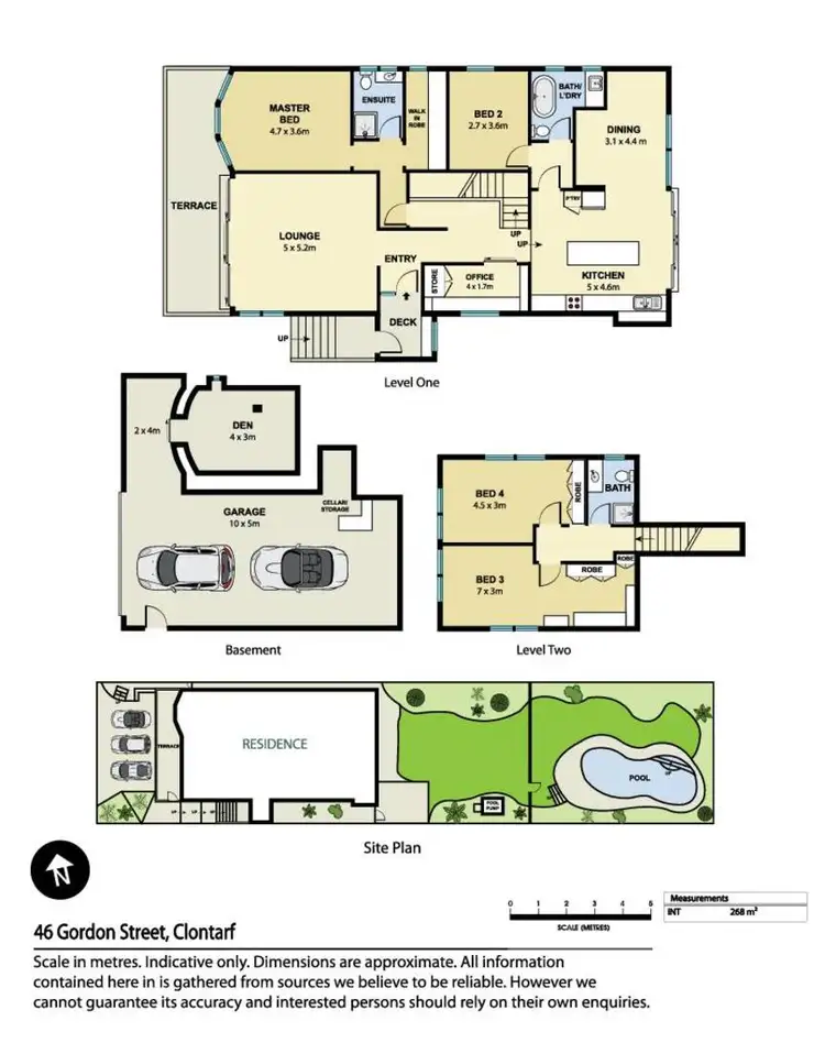 Floorplan of Homely house listing, 46 Gordon Street, Clontarf NSW 2093