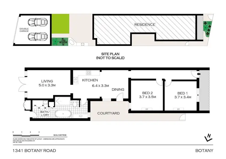 Floorplan of Homely house listing, 1341 Botany Road, Botany NSW 2019