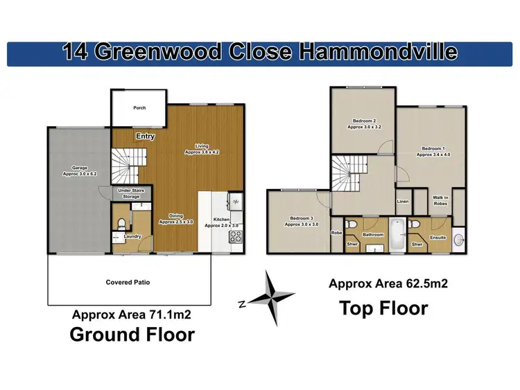 Floorplan of Homely house listing, 14 Greenwood Close, Hammondville NSW 2170