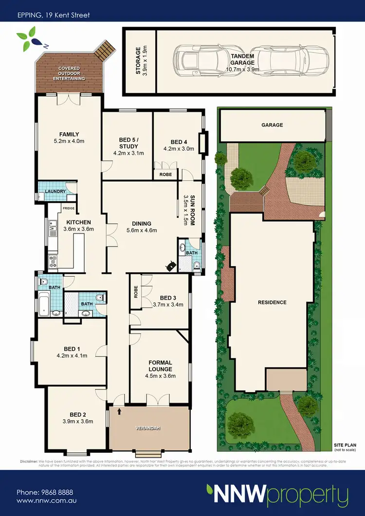 Floorplan of Homely house listing, 19 Kent Street, Epping NSW 2121
