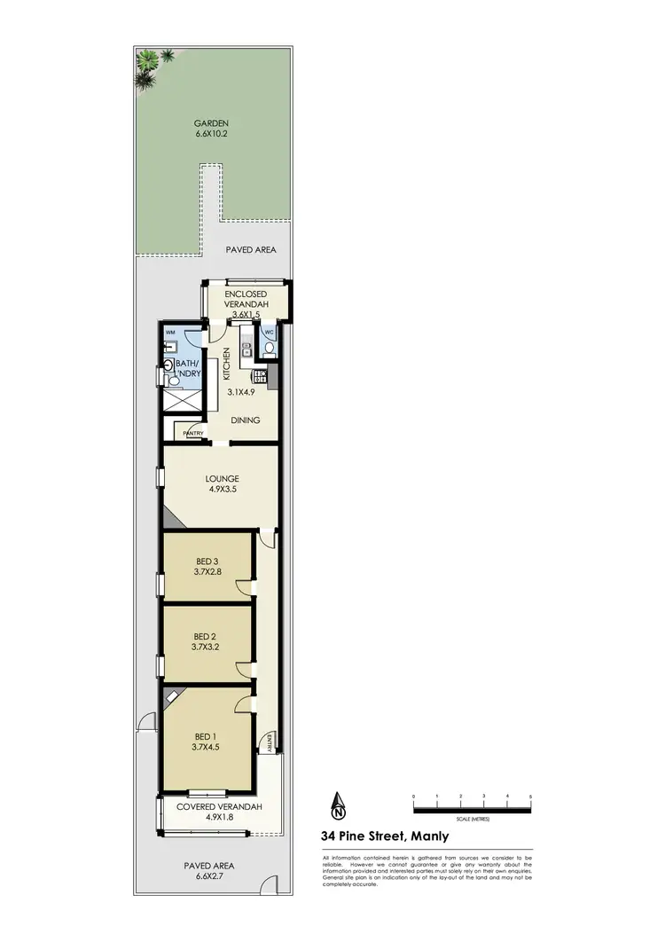 Floorplan of Homely house listing, 34 Pine Street, Manly NSW 2095