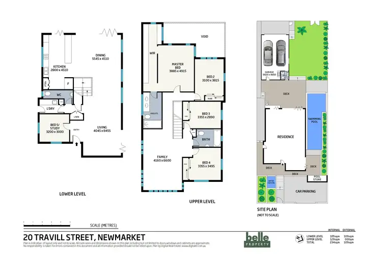 Floorplan of Homely house listing, 20 Travill Street, Newmarket QLD 4051