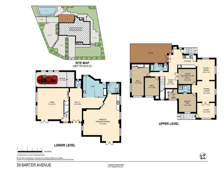 Floorplan of Homely house listing, 39 Barter Avenue, Holland Park QLD 4121