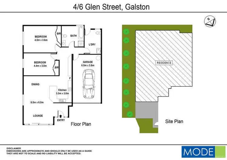Floorplan of Homely villa listing, 6 Glen Street, Galston NSW 2159