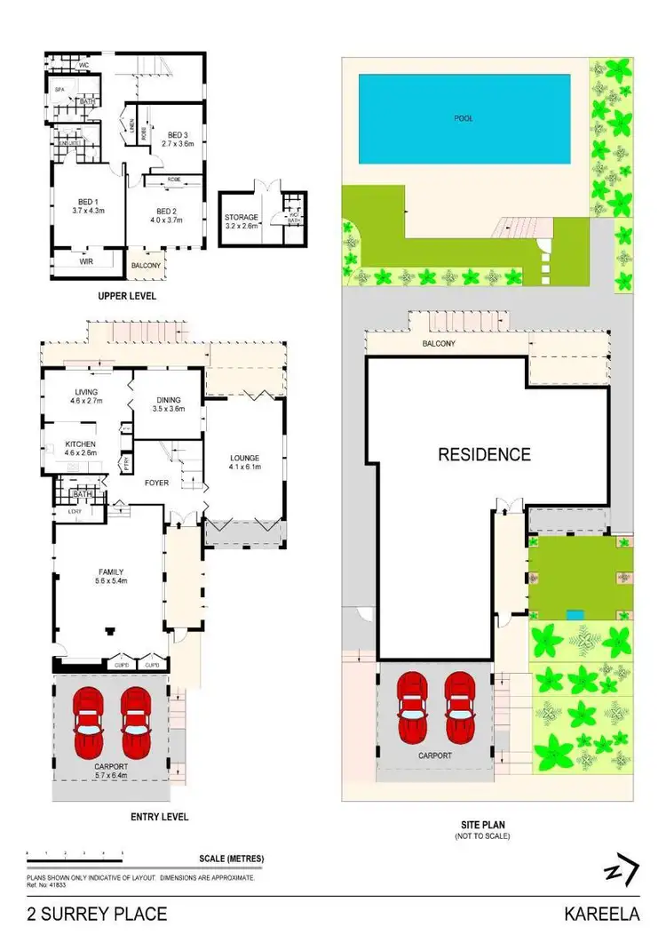 Floorplan of Homely house listing, 2 Surrey Place, Kareela NSW 2232