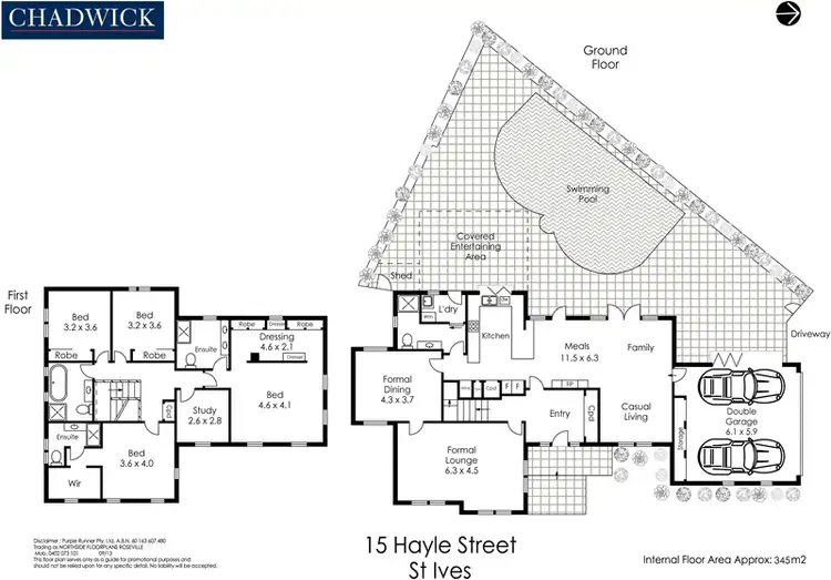 Floorplan of Homely house listing, 15 Hayle Street, St Ives NSW 2075