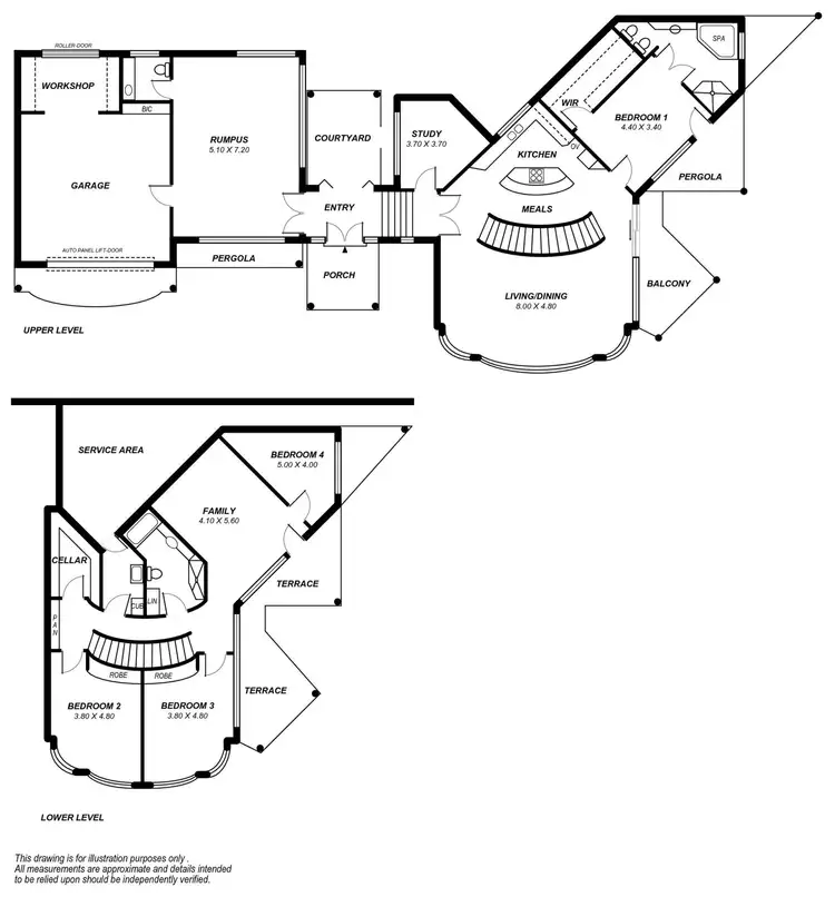 Floorplan of Homely house listing, 8 Clifftop Crescent, Hallett Cove SA 5158