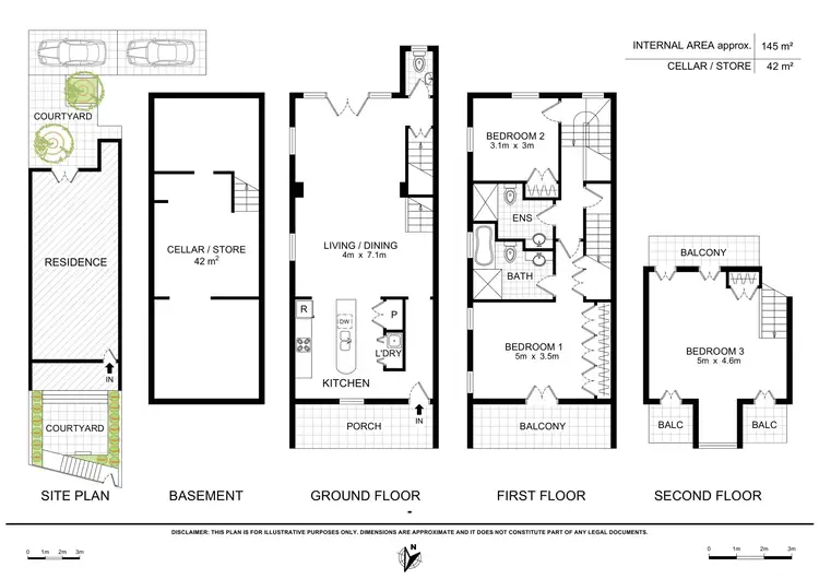 Floorplan of Homely house listing, 3 Oswald Lane, Darlinghurst NSW 2010