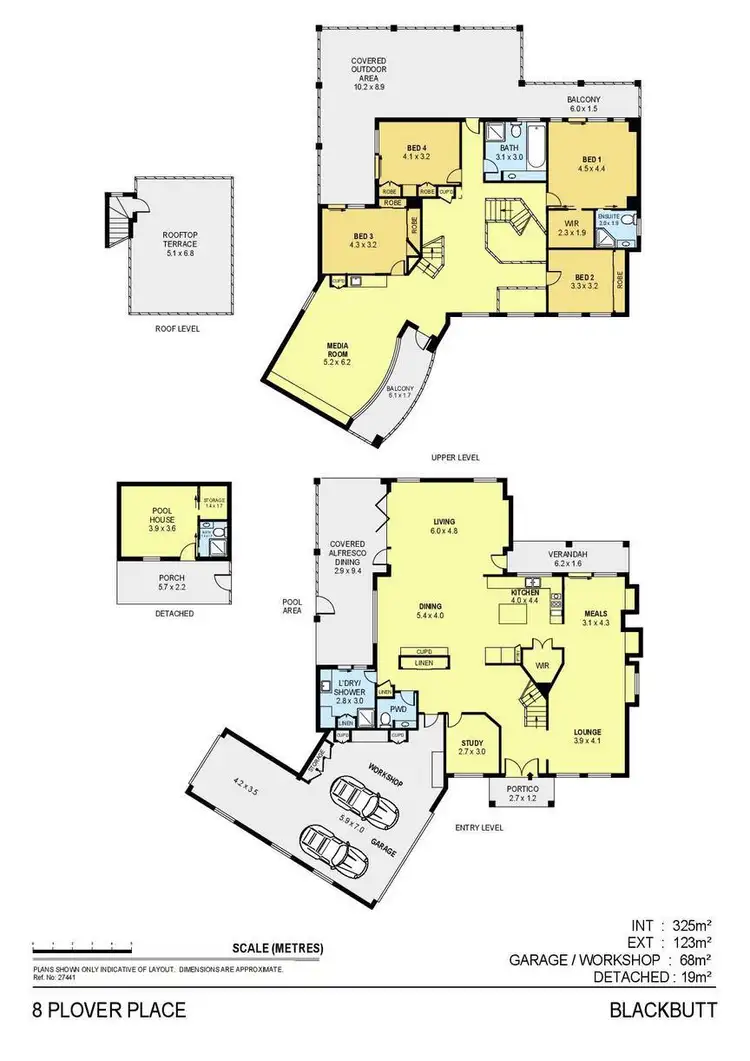 Floorplan of Homely house listing, 8 Plover Place, Blackbutt NSW 2529