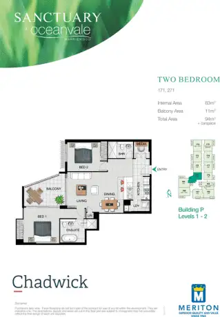 Floorplan of Homely apartment listing, 171/16 Boondah Road, Warriewood NSW 2102