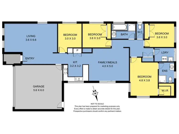 Floorplan of Homely house listing, 3 Tea Tree Close, Pakenham VIC 3810