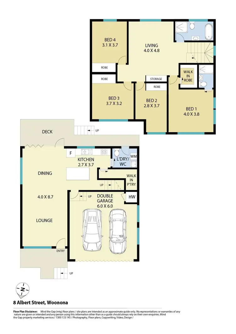 Floorplan of Homely house listing, 8 Albert Street, Woonona NSW 2517