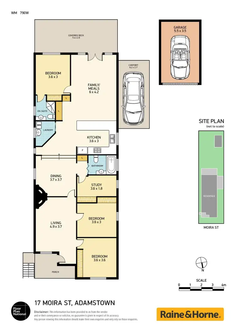 Floorplan of Homely house listing, 17 Moira Street, Adamstown NSW 2289