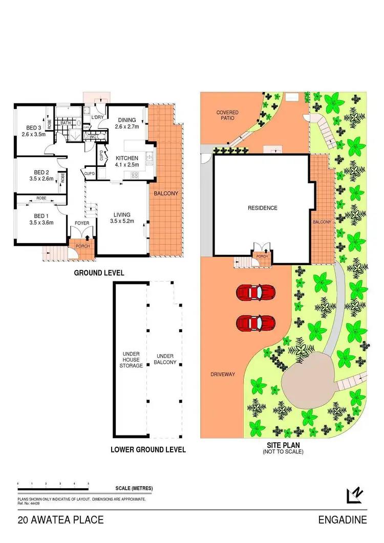 Floorplan of Homely house listing, 20 Awatea Place, Engadine NSW 2233