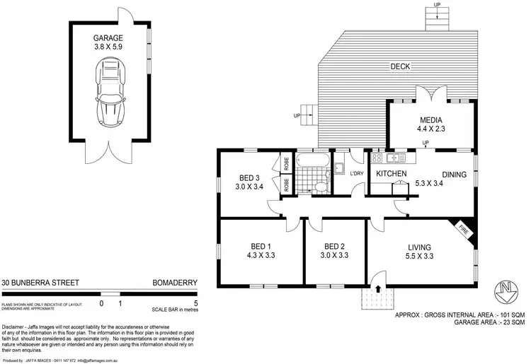 Floorplan of Homely house listing, 30 Bunberra Street, Bomaderry NSW 2541