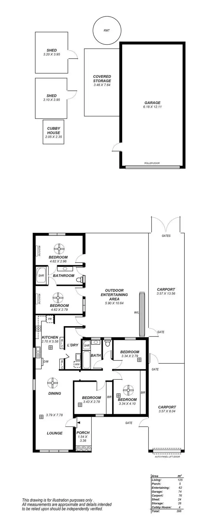 Floorplan of Homely house listing, 3 Wilton Avenue, Campbelltown SA 5074