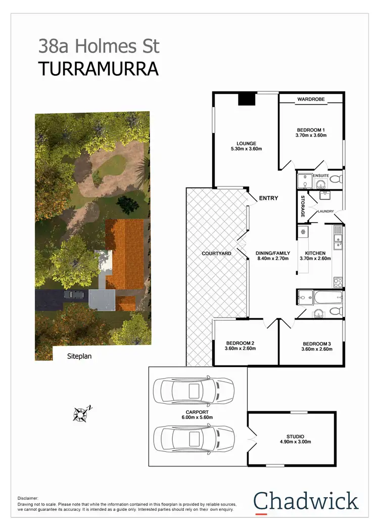 Floorplan of Homely house listing, 38A Holmes Street, Turramurra NSW 2074
